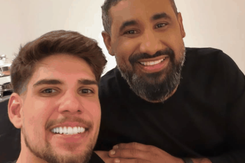 Nuzio Medeiros divide palco com Raí e revela 1ª chance no palco