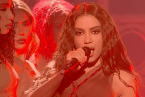 Anitta leva o Olodum à TV Aberta americana; assista