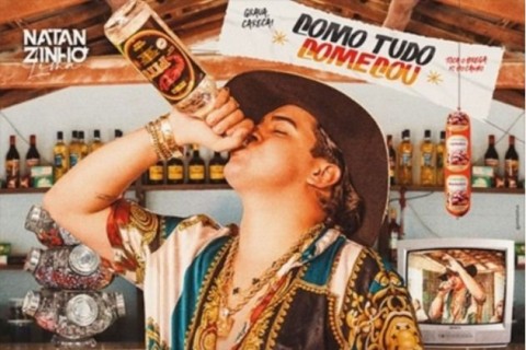 “Um Beijo Por Minuto (25 milhões)” leva Natanzinho Lima ao ranking Viral Songs Brasil do Spotify